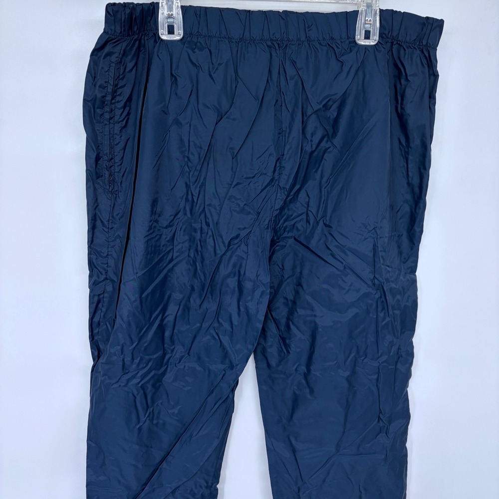 Vintage Briarcliff Collection Windbreaker Golf Pants XL‎ Mens Navy Blue Nylon - Picture 10 of 11